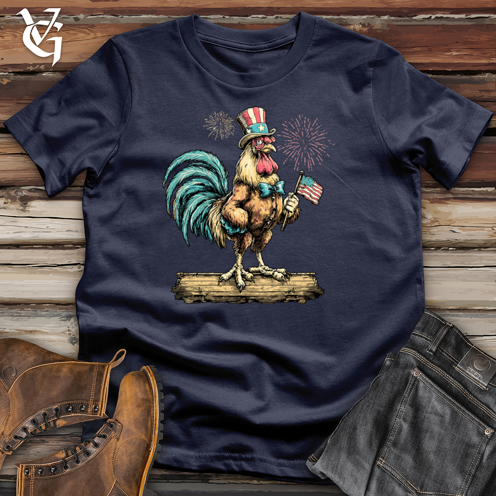 Viking Goods Rooster Uncle Softstyle Tee Navy / L
