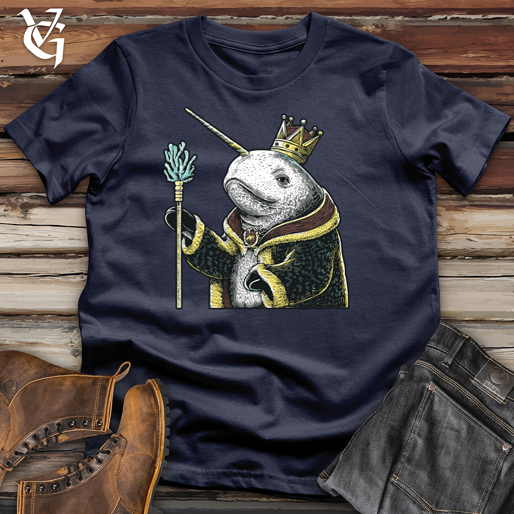 Viking Goods Royal Narwal Softstyle Tee Navy / L