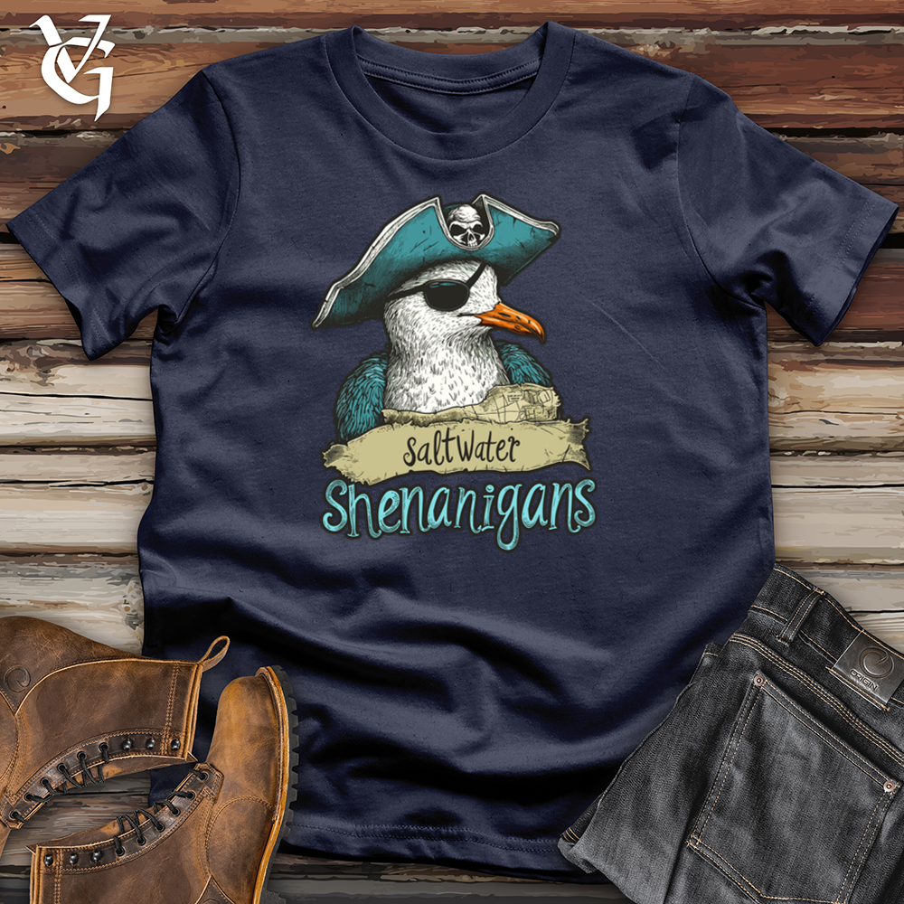 Viking Goods Saltwater Shenanigans Softstyle Tee Navy / L