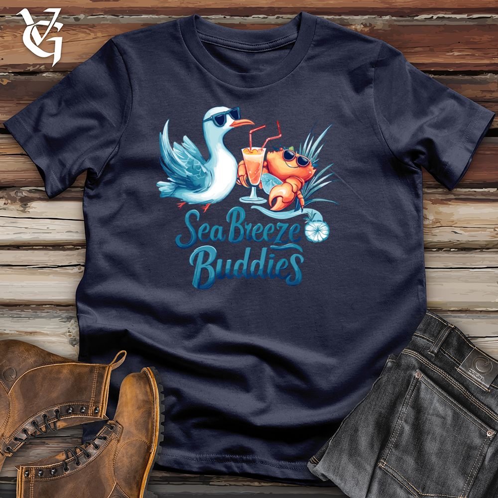 Viking Goods Sea Breeze Buddies Softstyle Tee Navy / L