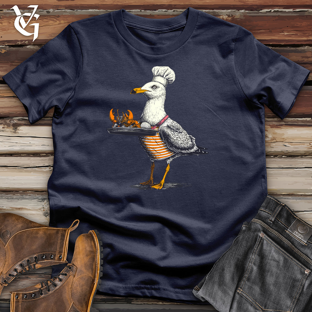 Viking Goods Sea Gull Chef Softstyle Tee Navy / L