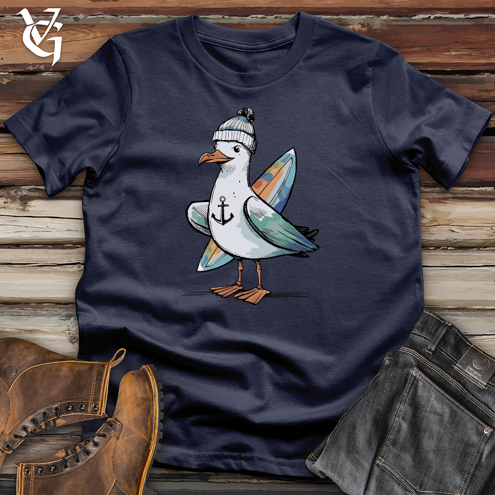 Viking Goods Sea Gull Surf Softstyle Tee Navy / L