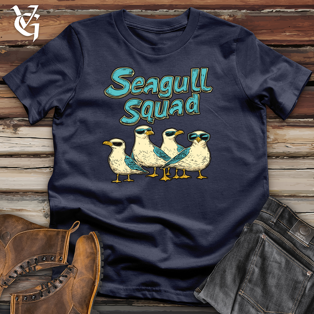 Viking Goods Seagull Squad Softstyle Tee Navy / L
