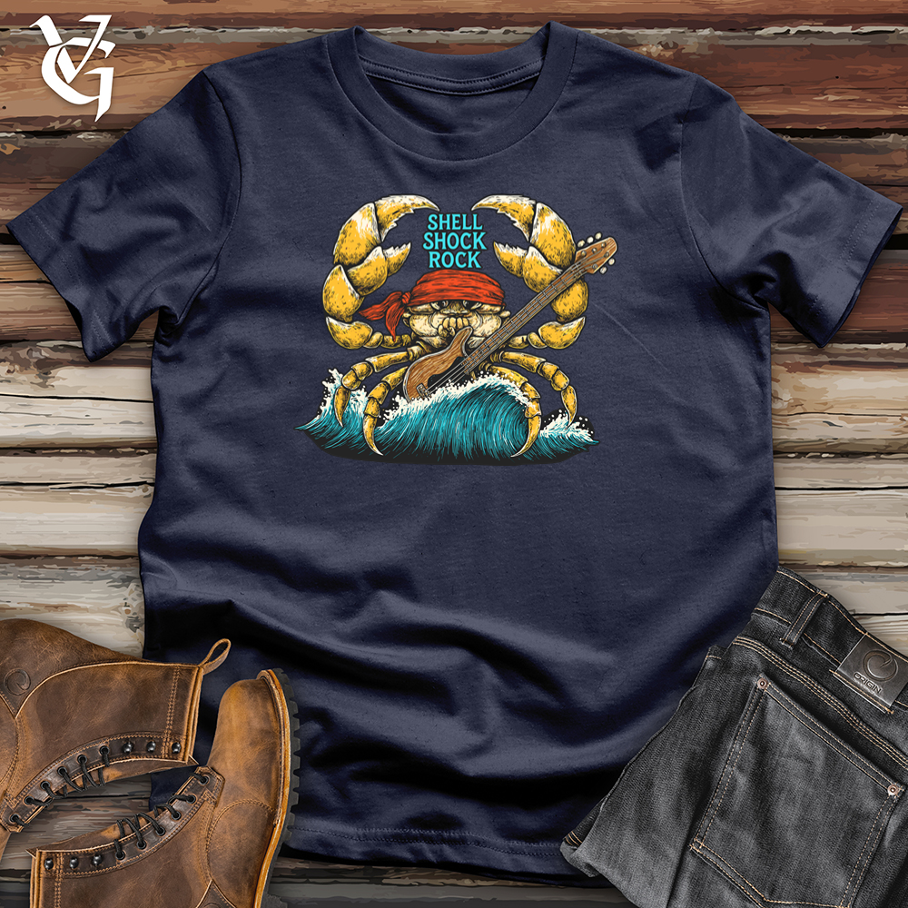 Viking Goods Shell Shock Rock Softstyle Tee Navy / L