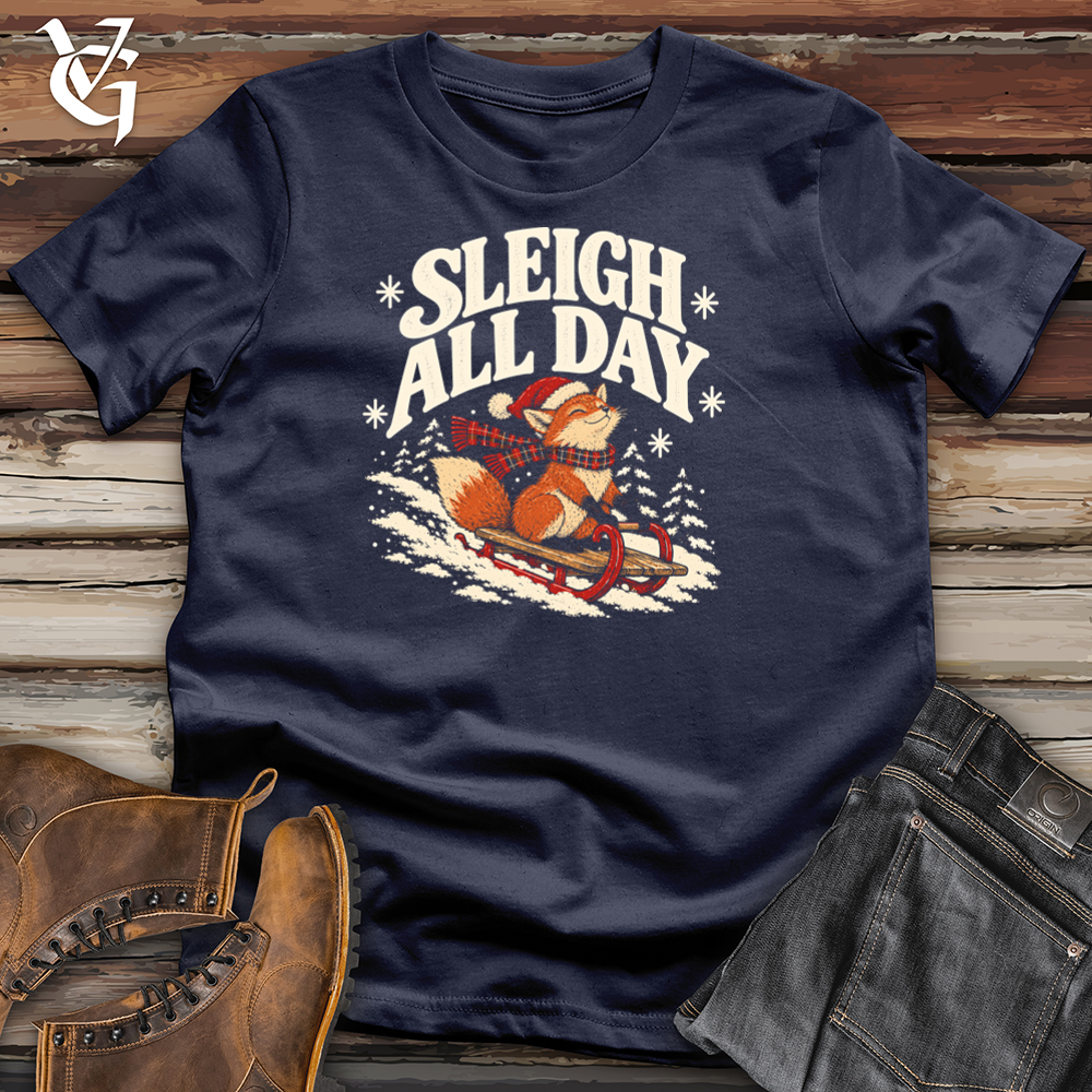 Viking Goods Sleigh All Day Tee Navy / L