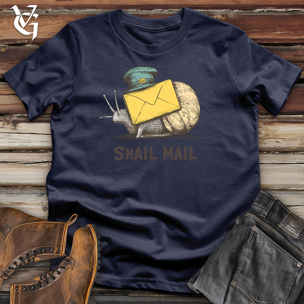 Viking Goods Snail Mail Softstyle Tee Navy / L