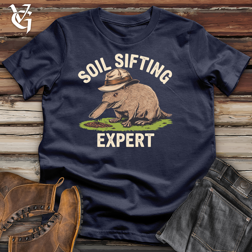 Viking Goods Soil Sifting Expert Softstyle Tee Navy / L