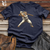 Viking Goods Tiger Slugger Swing Softstyle Tee Navy / L