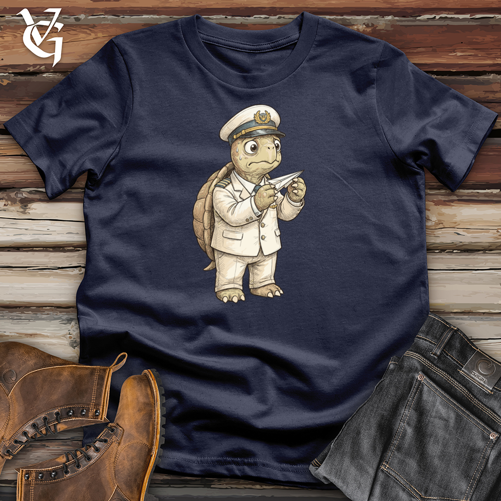 Viking Goods Turtle Pilot Tee Navy / L