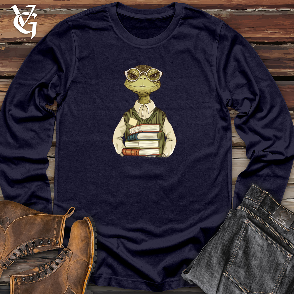 Viking Goods Turtle Scholar Stack Long Sleeve Navy / L