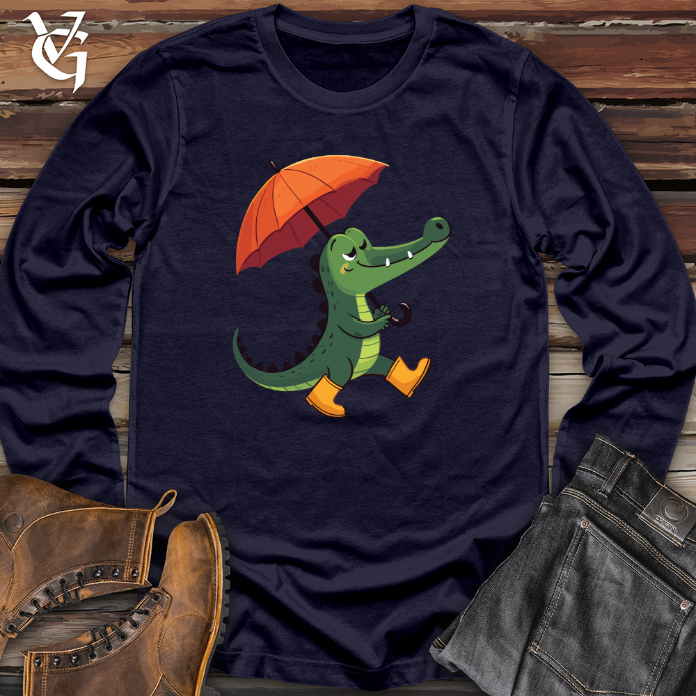 Viking Goods Umbrella Gator Long Sleeve Navy / L