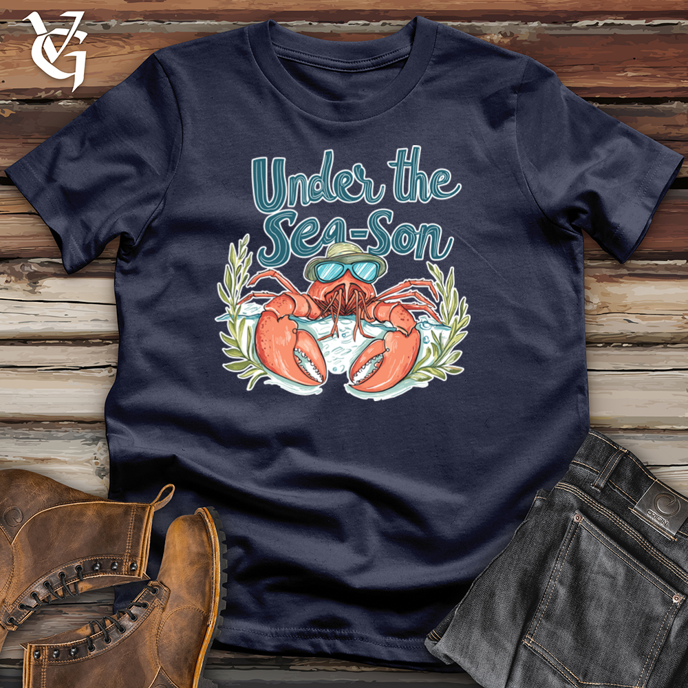 Viking Goods Under the Sea-Son Softstyle Tee Navy / L