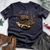 Viking Goods Vikings At Sea Cotton Tee Black / L