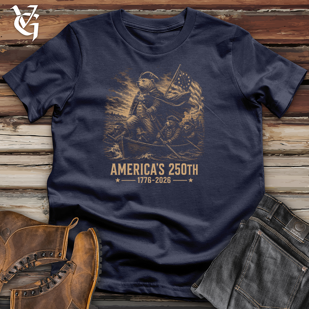 Viking Goods Washington Bear Softstyle Tee Navy / L