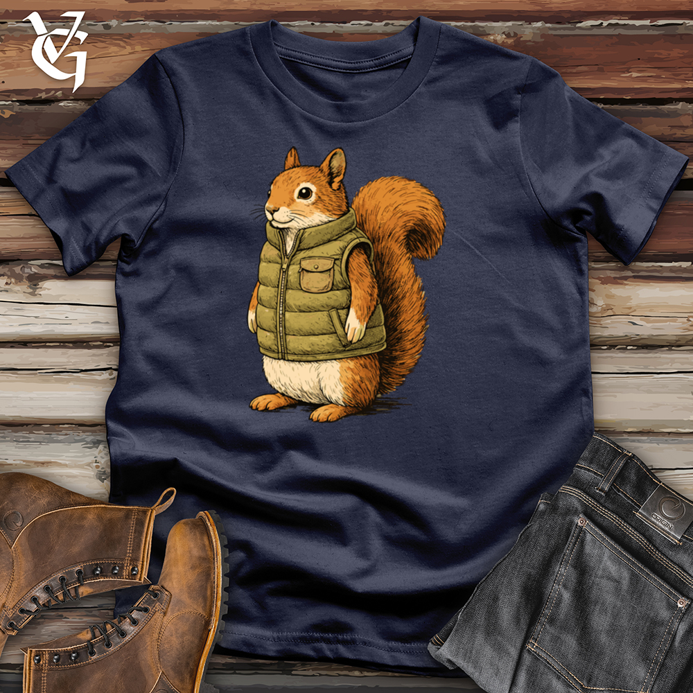 Viking Goods Winter Squirrel Tee Navy / L