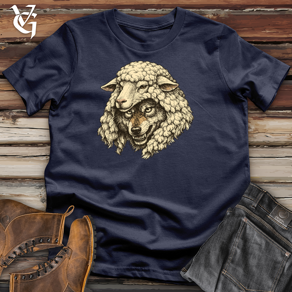 Viking Goods Wolf in Sheep's Clothing Tee Navy / L