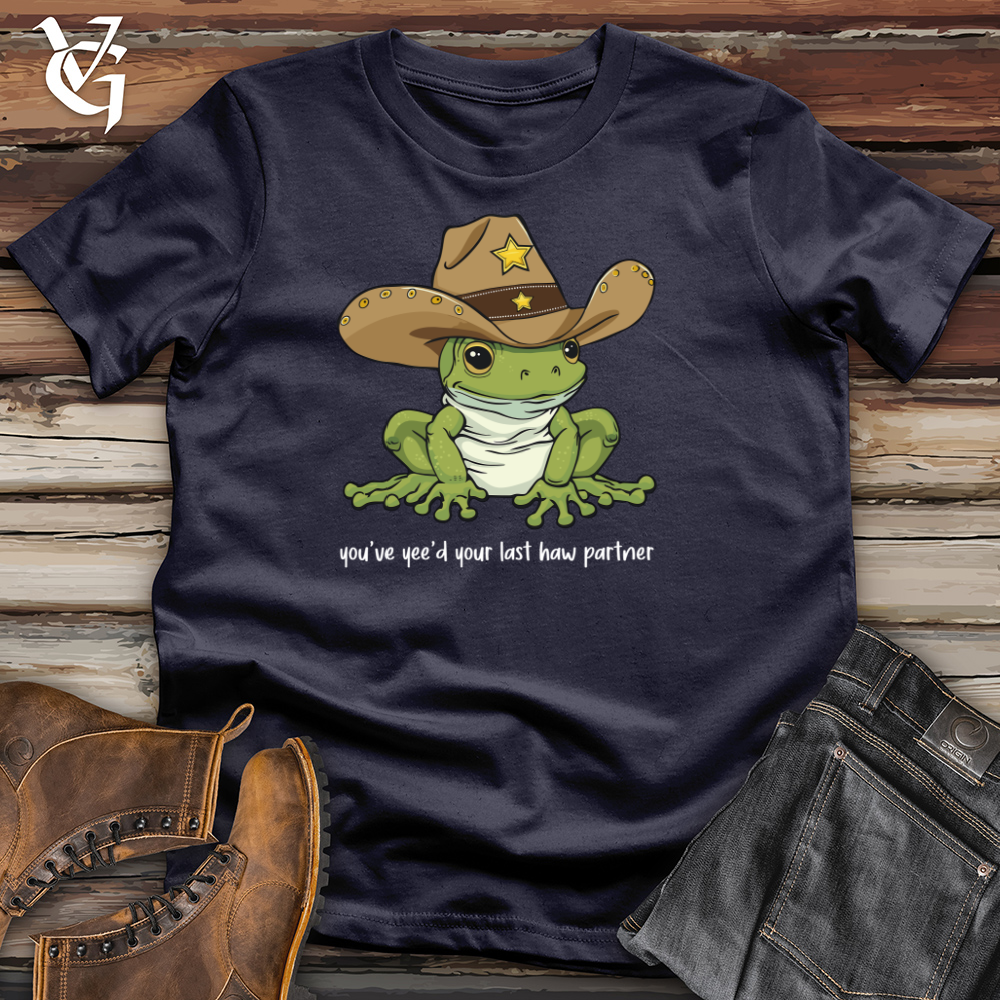 Viking Goods You Just Yee'd Your Last Haw Cotton Tee Navy / L