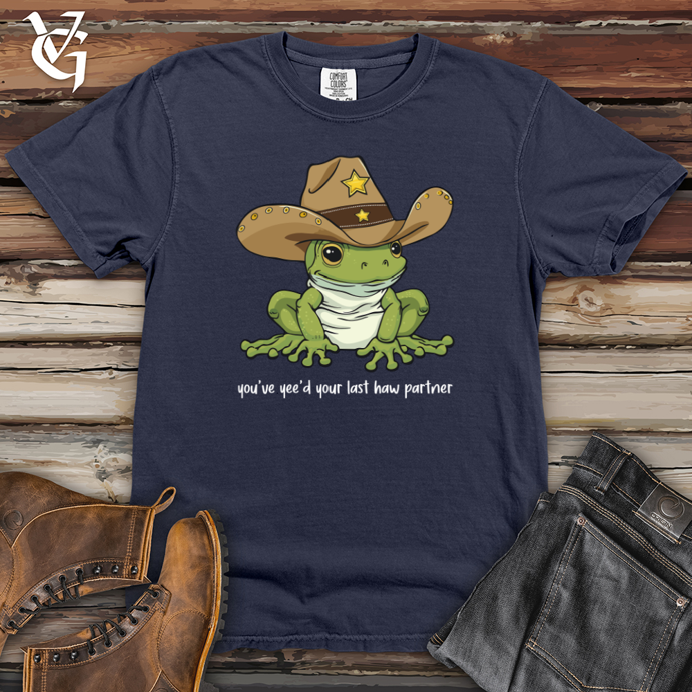 Viking Goods You Just Yee'd Your Last Haw Heavy Cotton Comfort Colors Tee Navy / L