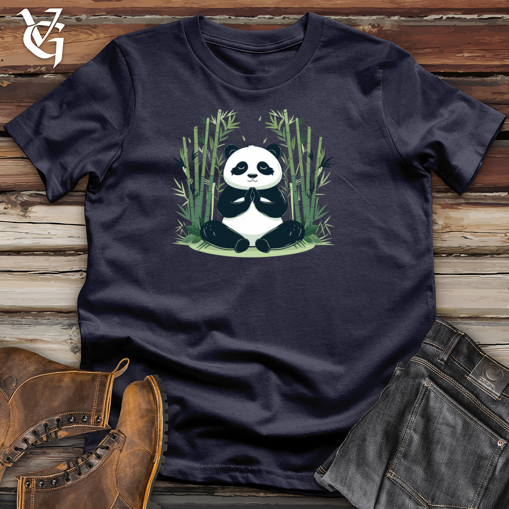 Viking Goods Zen Panda Harmony Cotton Tee Navy / L