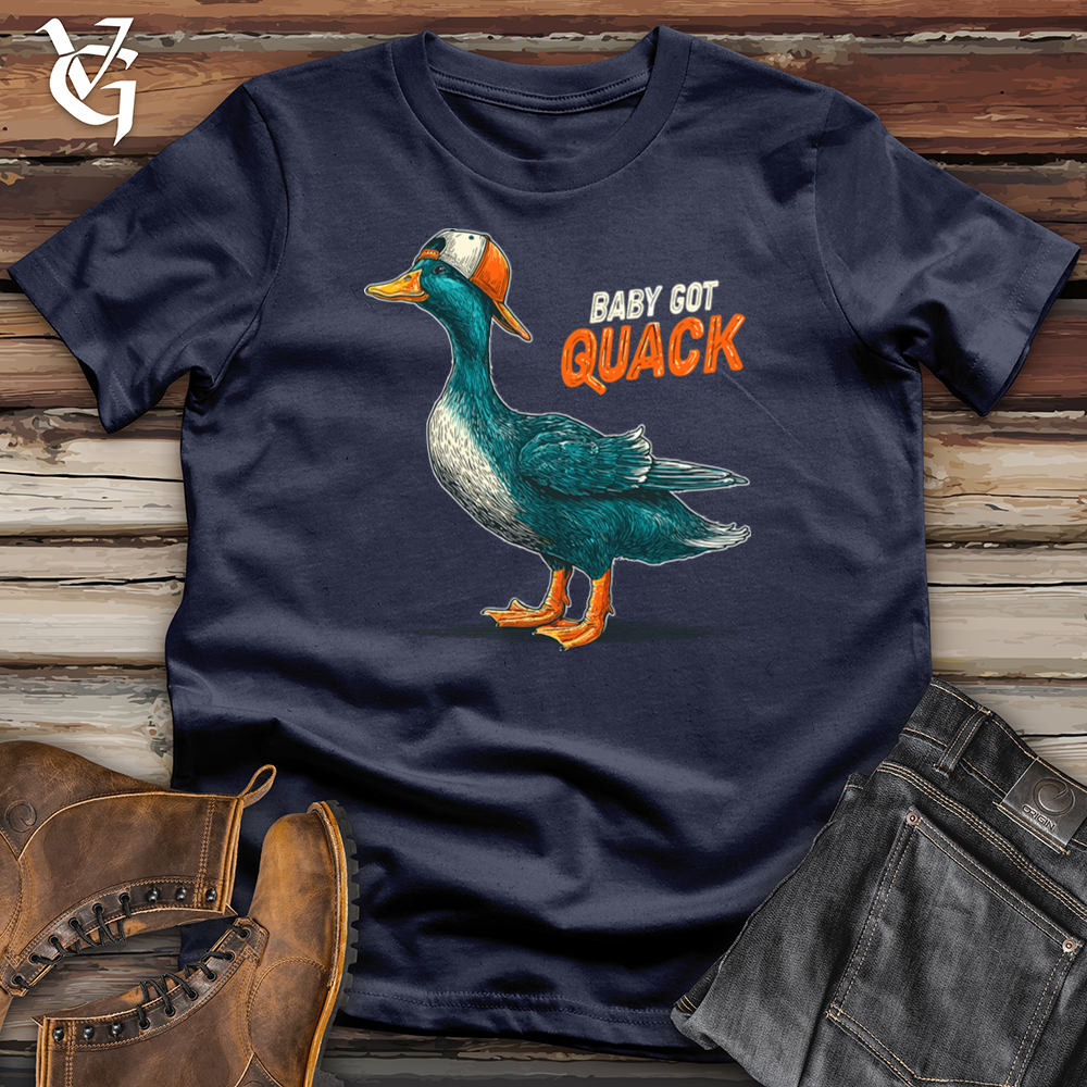 Viking Goods Baby Got Quack Softstyle Tee Navy / S