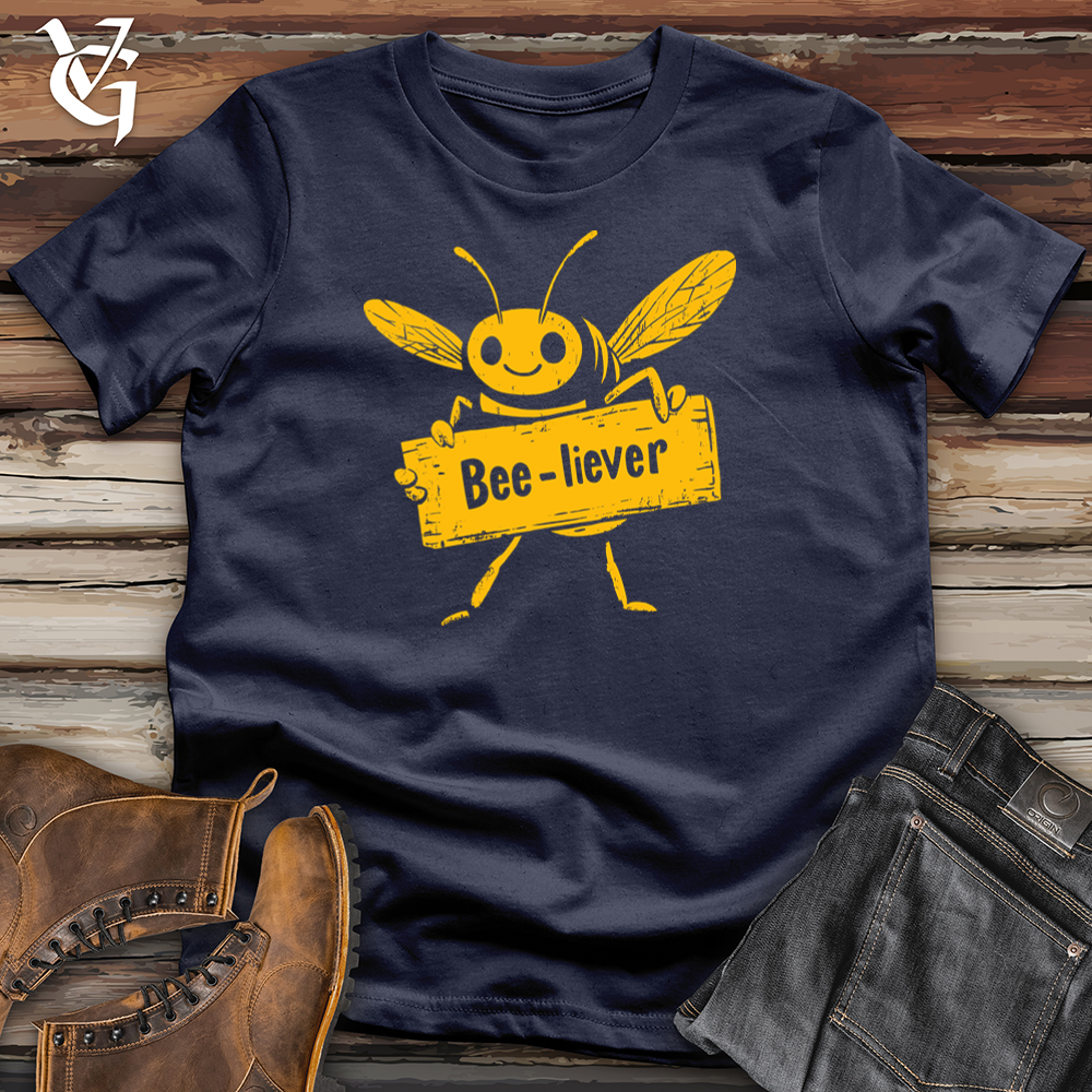 Viking Goods Beeliever Softstyle Tee Navy / S