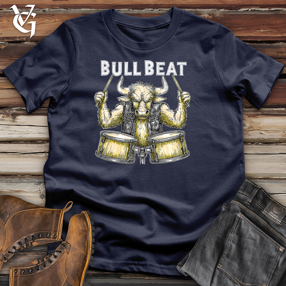 Viking Goods Bulls Beat Softstyle Tee Navy / S