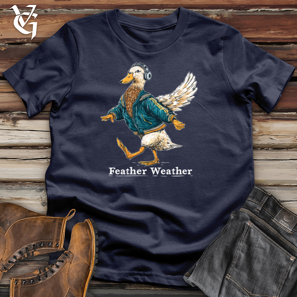 Viking Goods Feather Weather Duck Softstyle Tee Navy / S