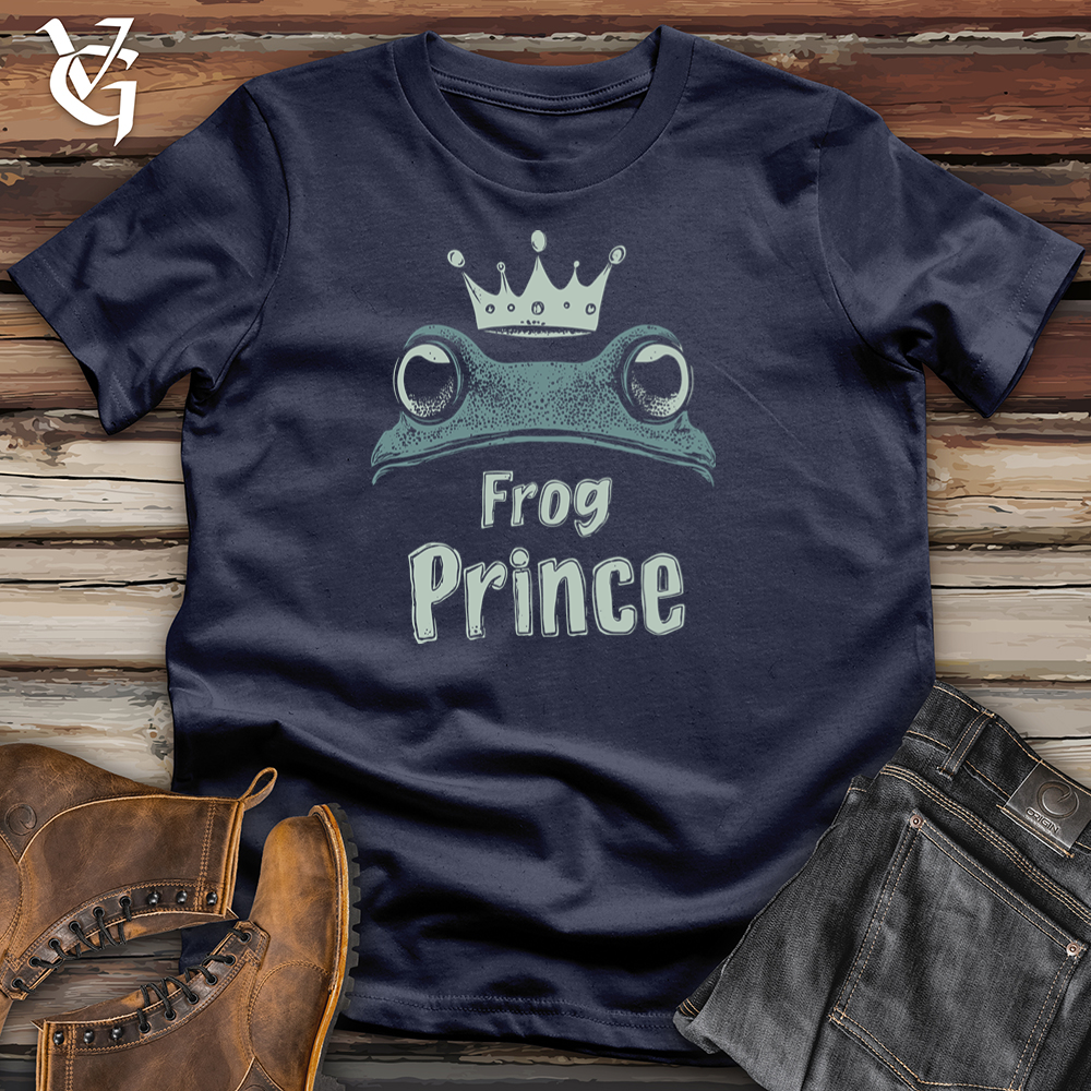 Viking Goods Frog Prince Softstyle Tee Navy / S