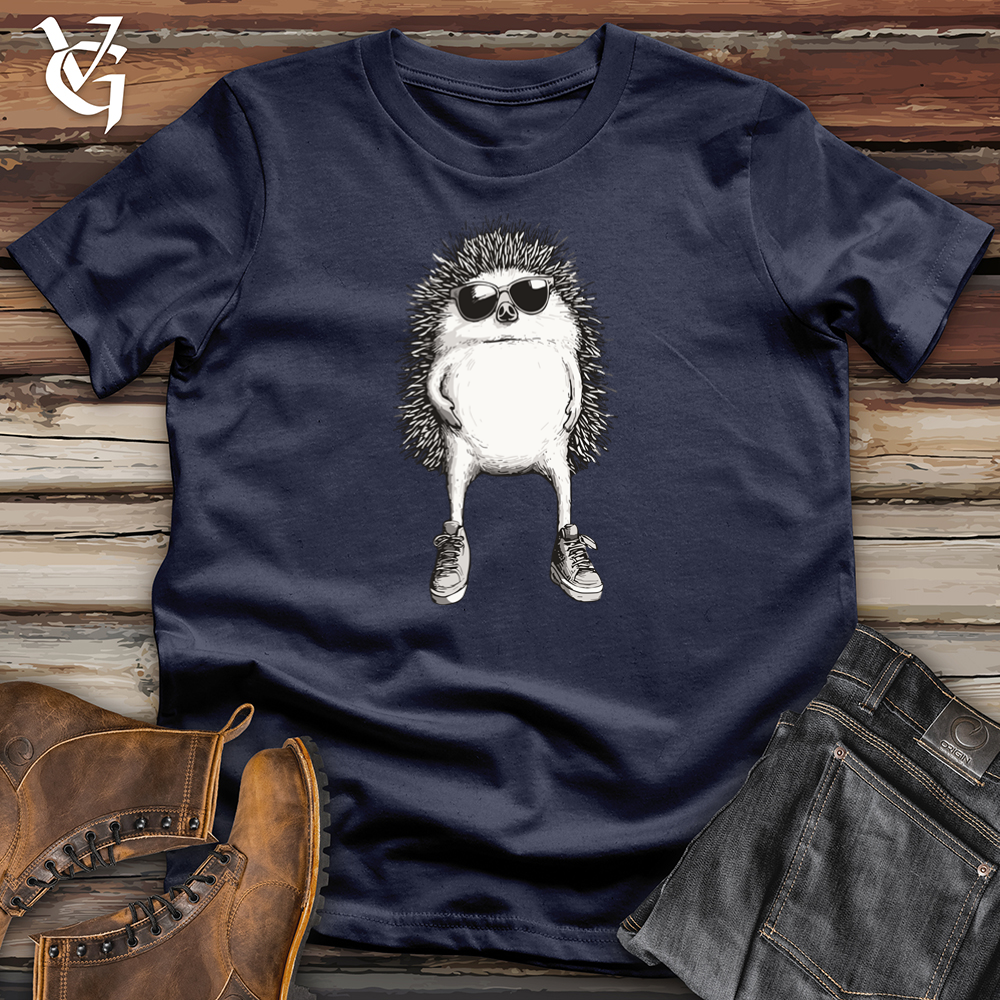 Viking Goods Hip Hedgehog Softstyle Tee Navy / S