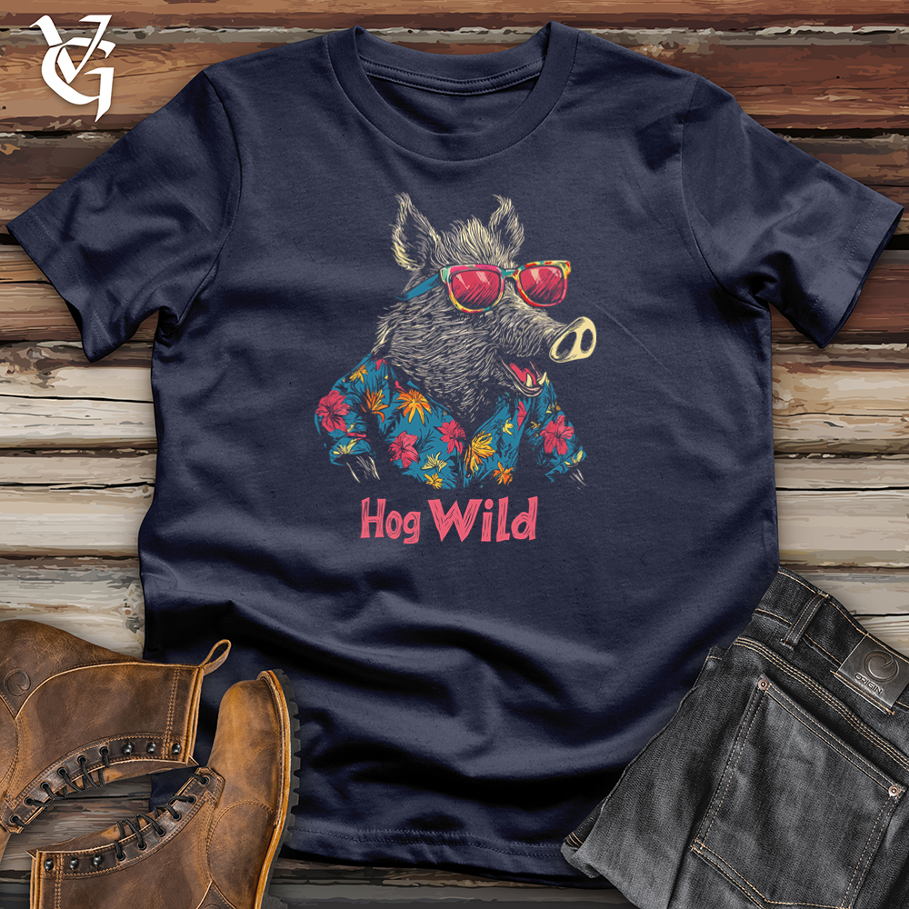 Viking Goods Hog Wild Softstyle Tee Navy / S