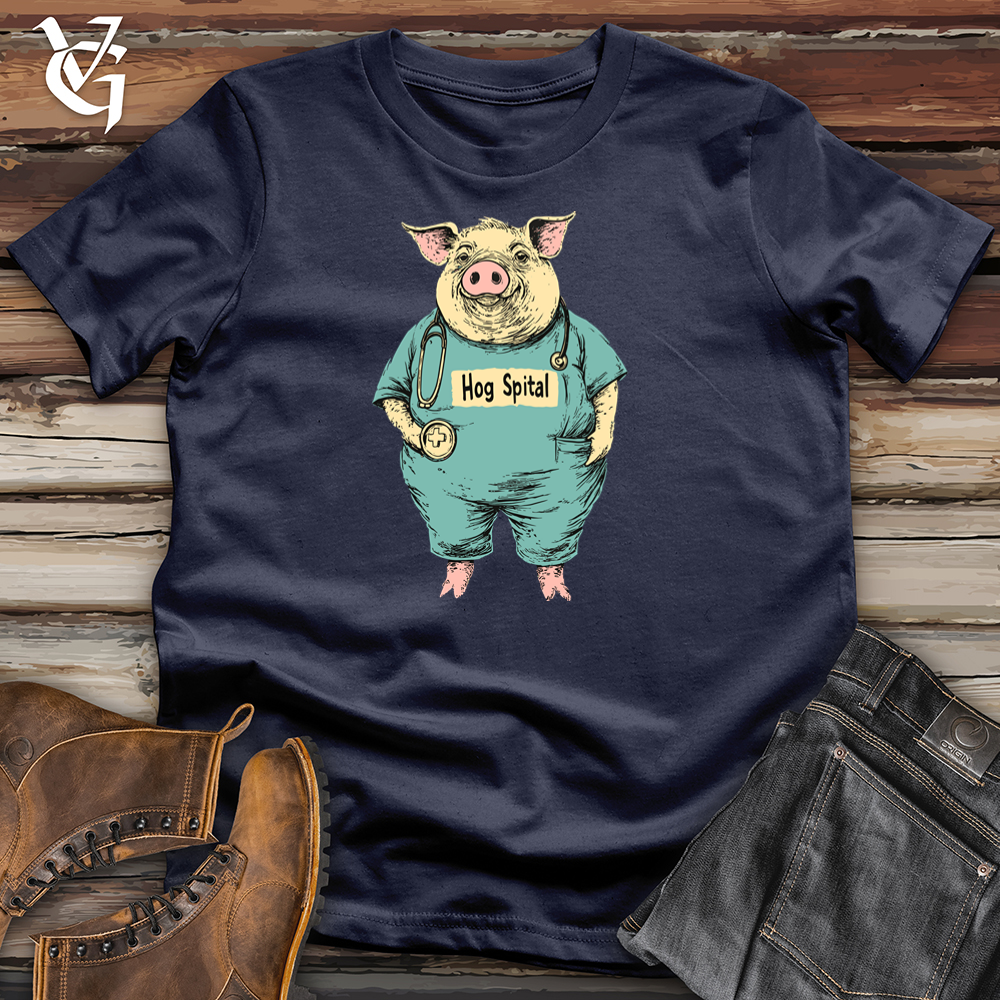 Viking Goods Hogspital Softstyle Tee Navy / S