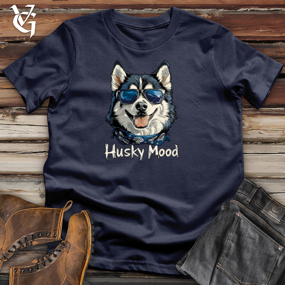 Viking Goods Husky Mood Softstyle Tee Navy / S