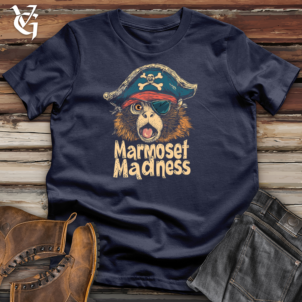 Viking Goods Marmoset Madness Softstyle Tee Navy / S