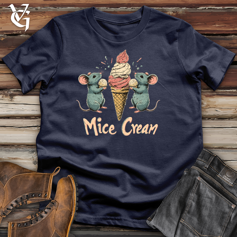 Viking Goods Mice Cream Softstyle Tee Navy / S