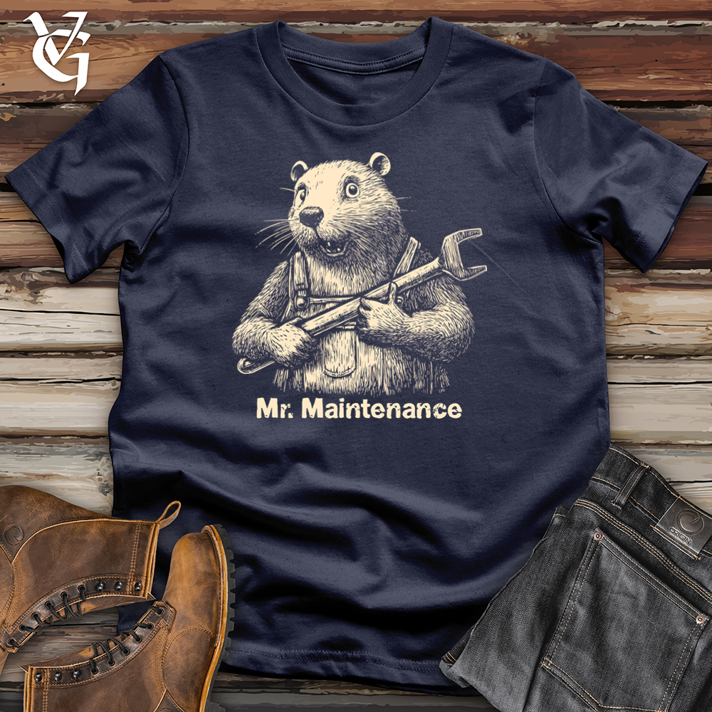 Viking Goods Mr Maintenance Softstyle Tee Navy / S