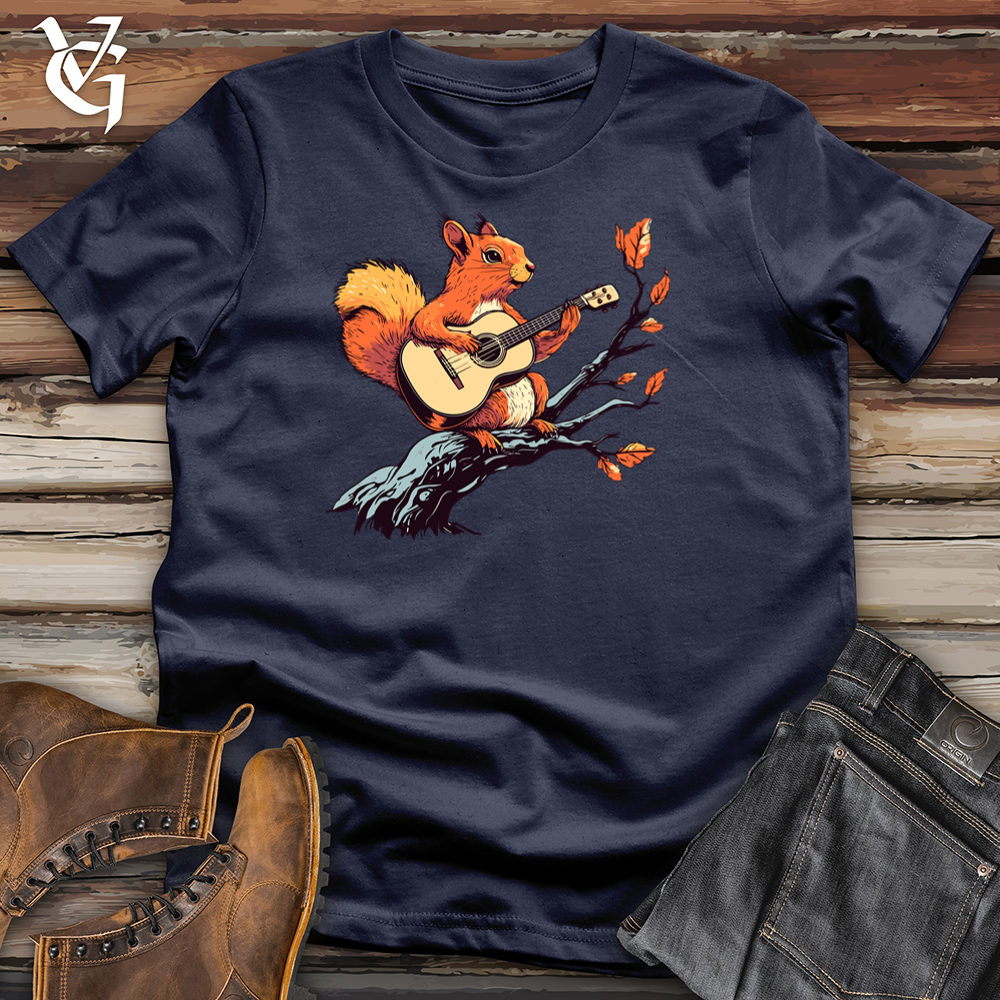 Viking Goods Musician Squirrel Softstyle Tee Navy / S