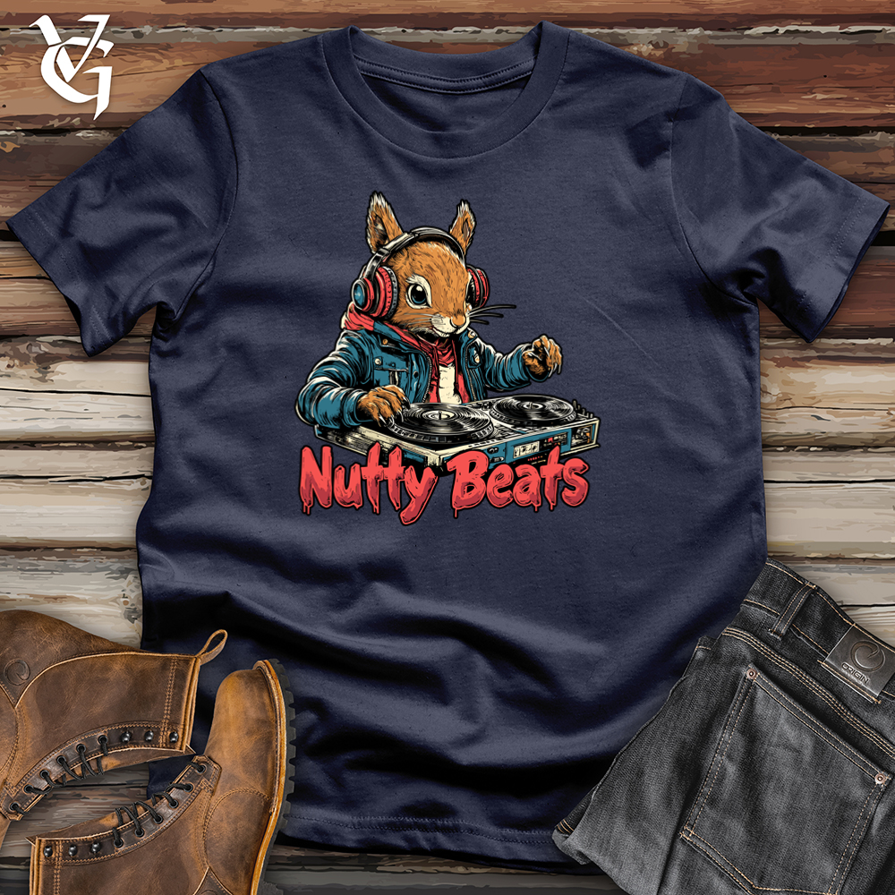 Viking Goods Nutty Beats Softstyle Tee Navy / S