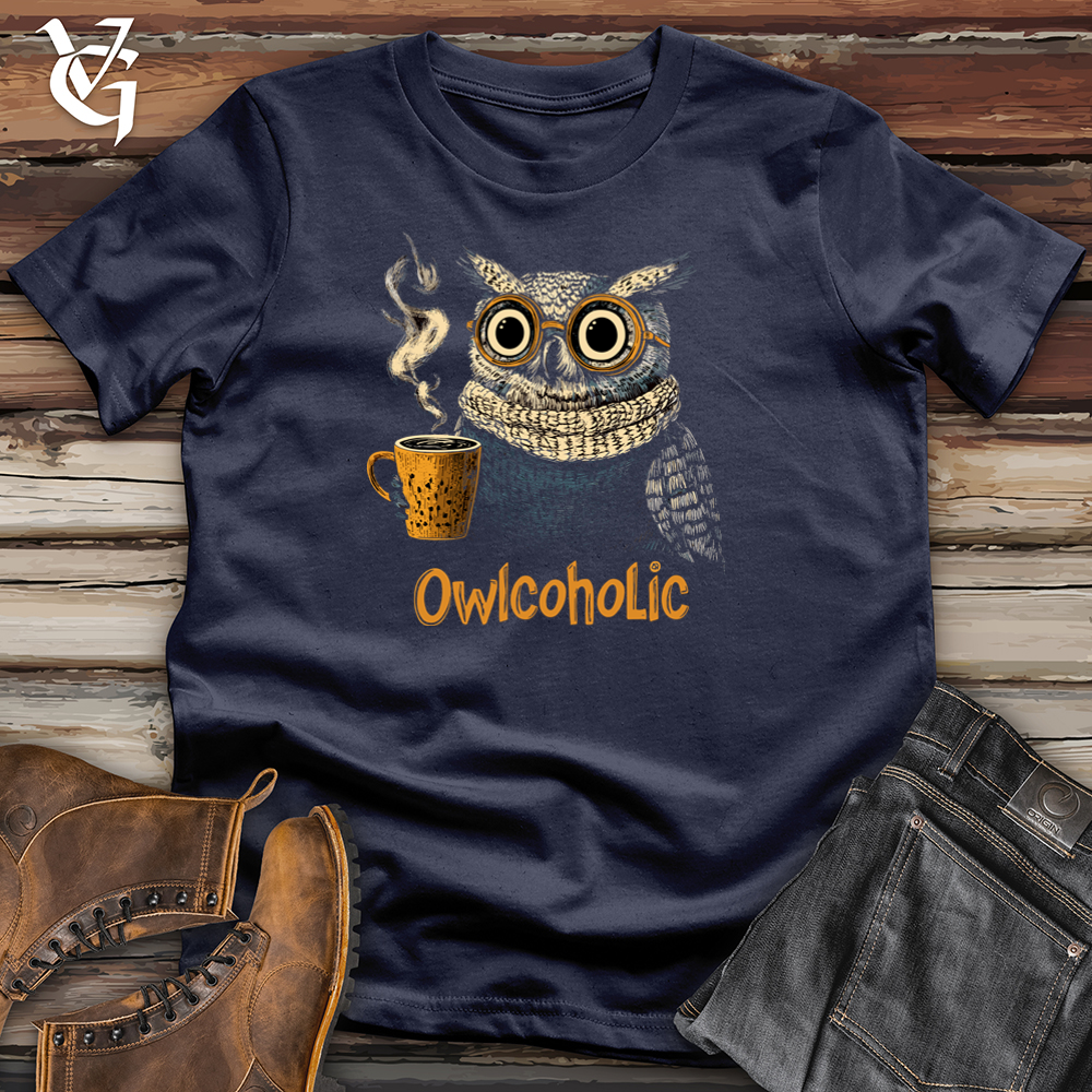 Viking Goods Owlcoholic Softstyle Tee Navy / S