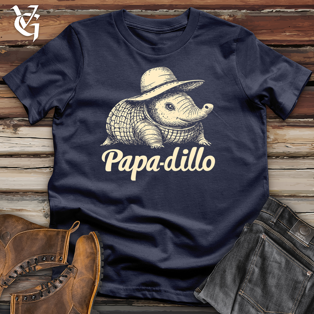 Viking Goods Papa Dillo Cowboy Softstyle Tee Navy / S