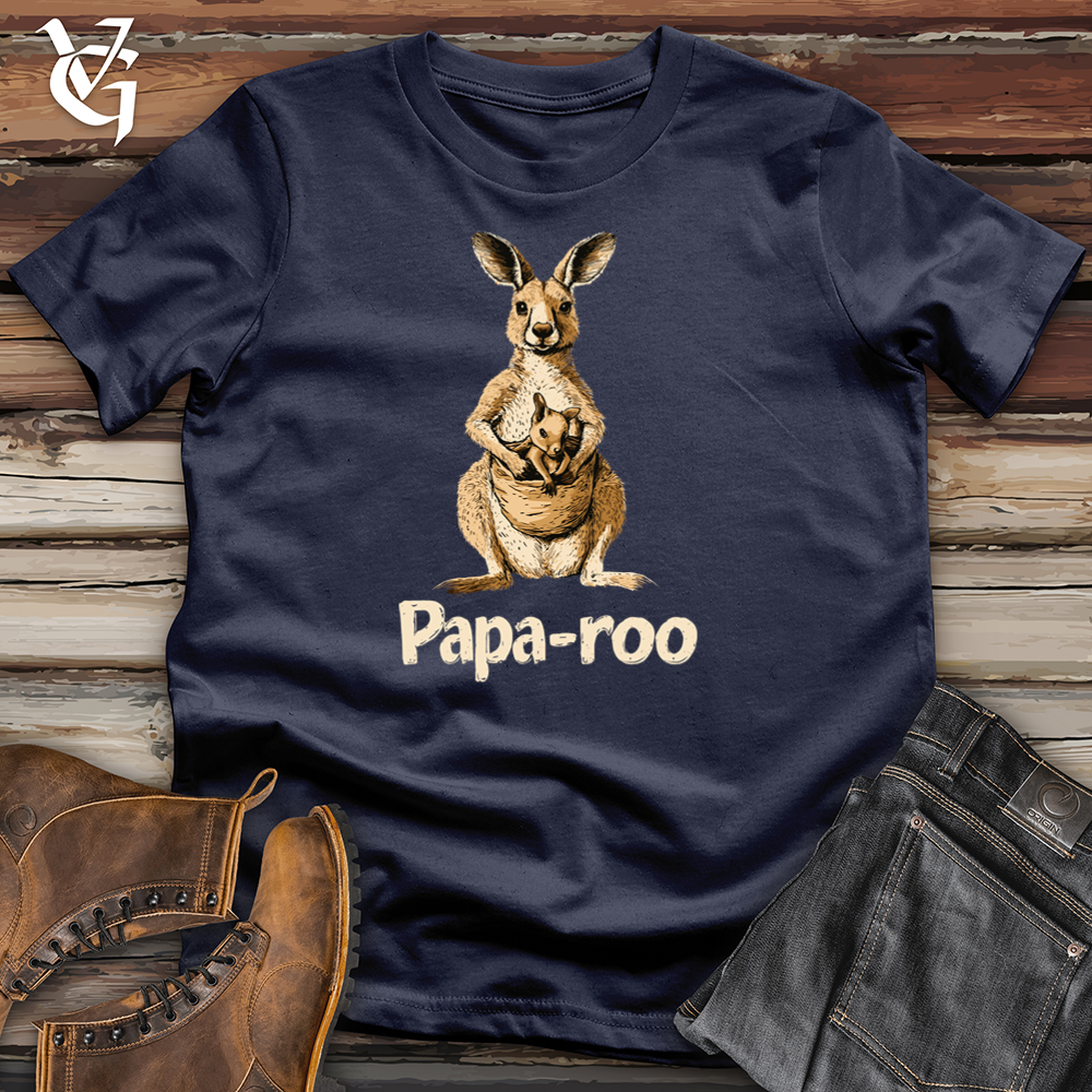 Viking Goods Papa Roo Softstyle Tee Navy / S