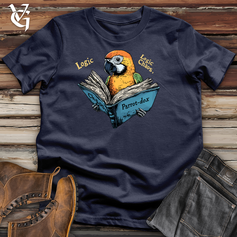 Viking Goods Parrotdox Softstyle Tee Navy / S