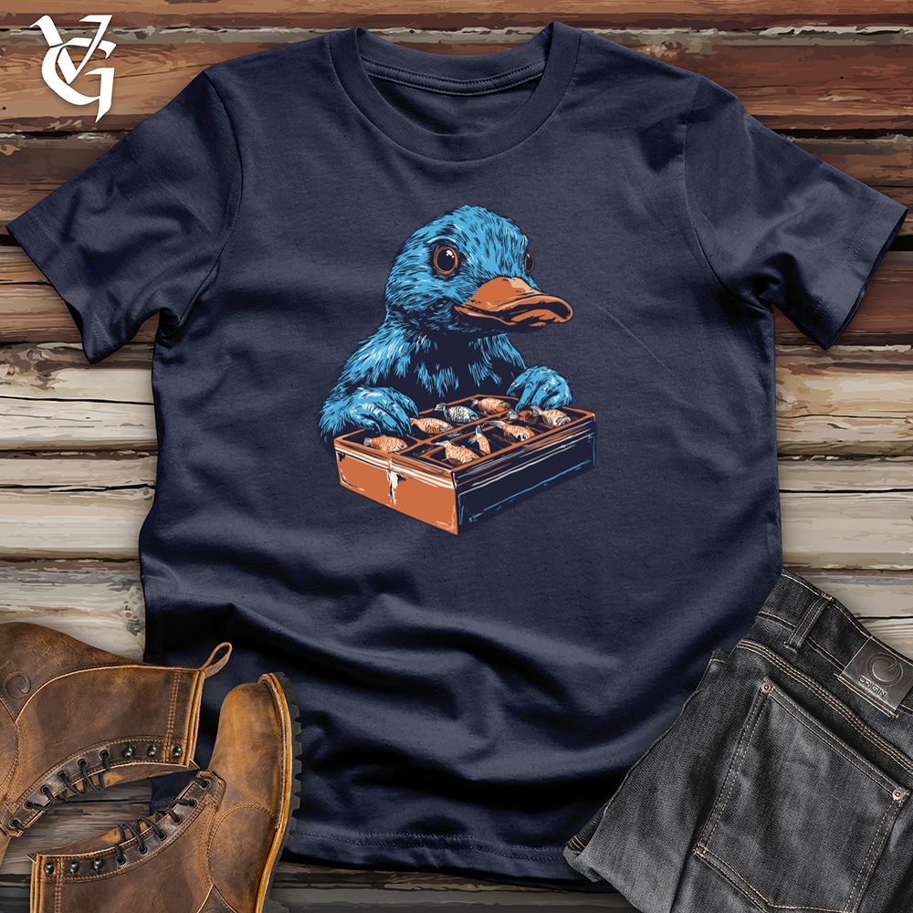 Viking Goods Platypus Box Of Fish Softstyle Tee Navy / S
