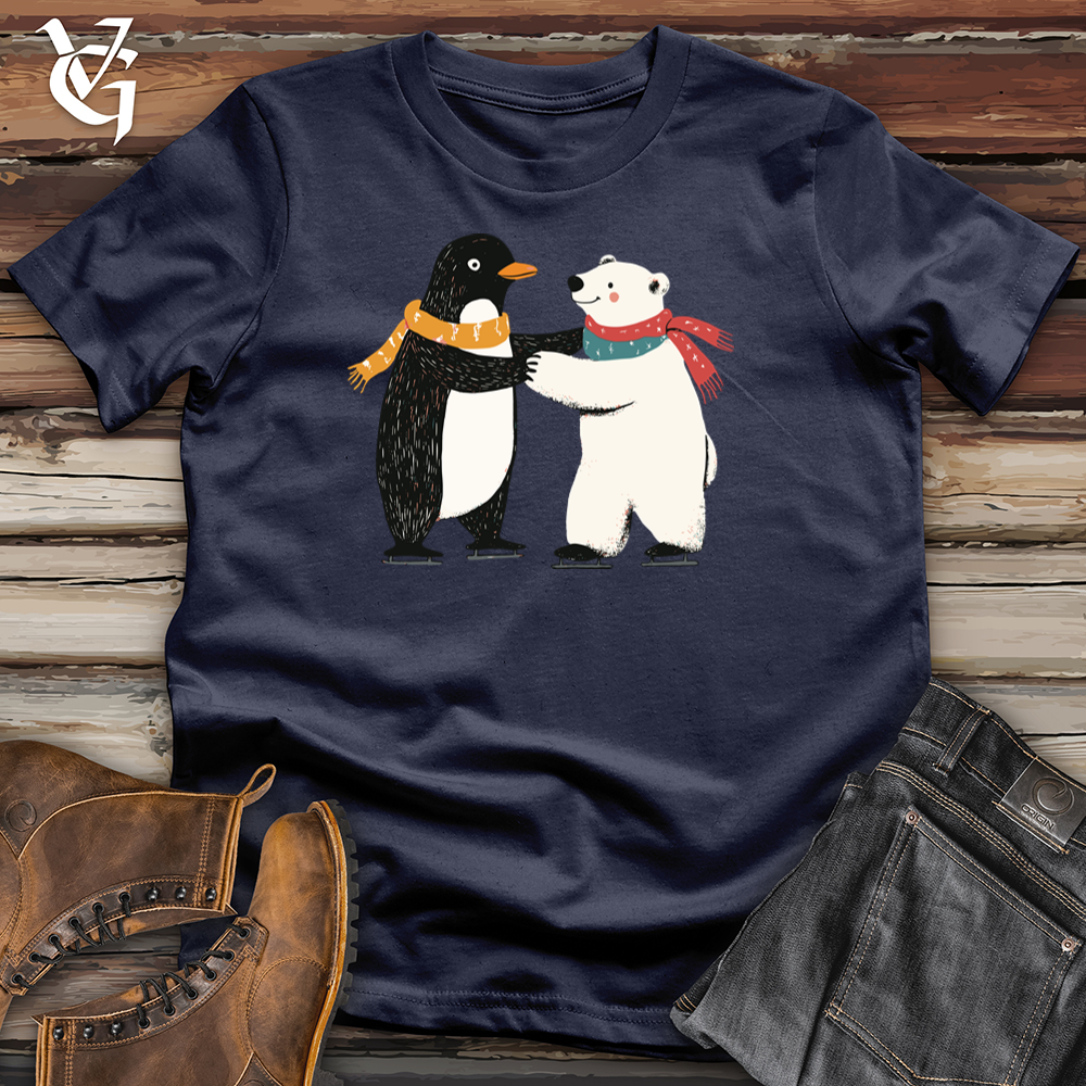 Viking Goods Polar Penguin Skate Softstyle Tee Navy / S