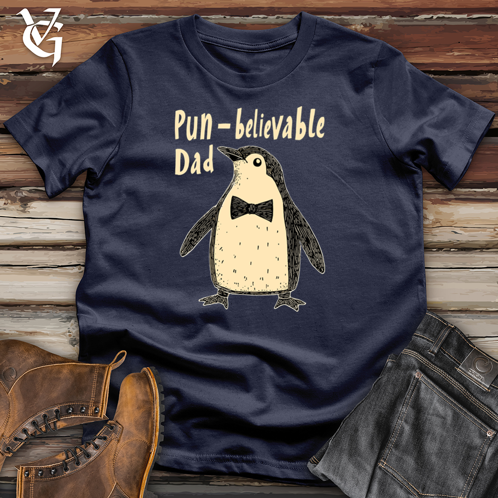 Viking Goods PunBelievable Dad Softstyle Tee Navy / S