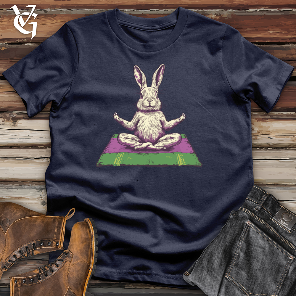Viking Goods Rabbit Meditation Softstyle Tee Navy / S