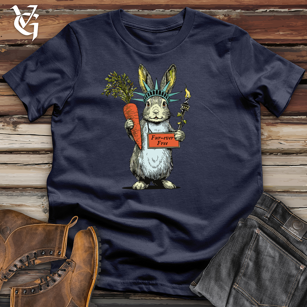 Viking Goods Rabbit Of Liberty Softstyle Tee Navy / S