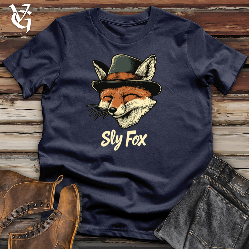 Viking Goods Sly Fox Softstyle Tee Navy / S