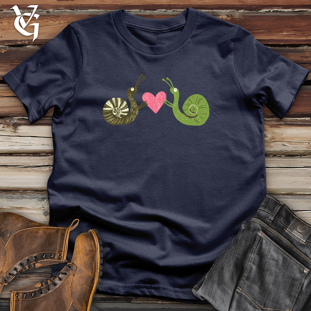 Viking Goods Snail Love Softstyle Tee Navy / S