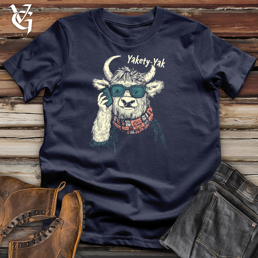 Viking Goods Yakety Yak Softstyle Tee Navy / S