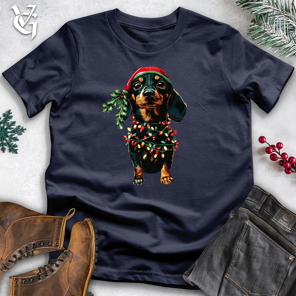Viking Goods Doggy Lights Softstyle Tee Navy / XS